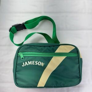 Jameson Green and Tan Women's Belt Bag